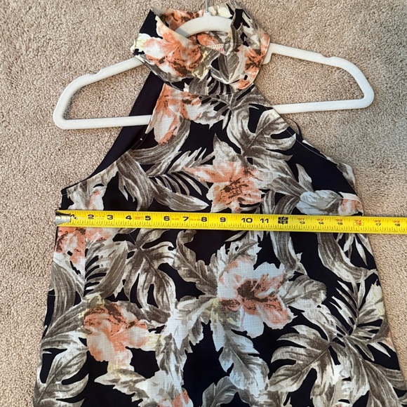 Alythea Tropical Floral Halter Dress - Picture 8 of 8